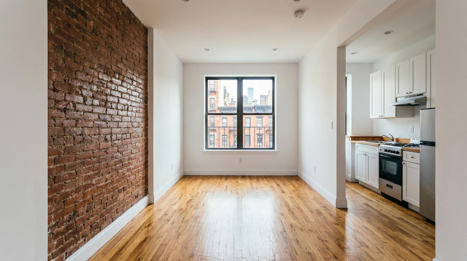 NYC Studio before AI rendering