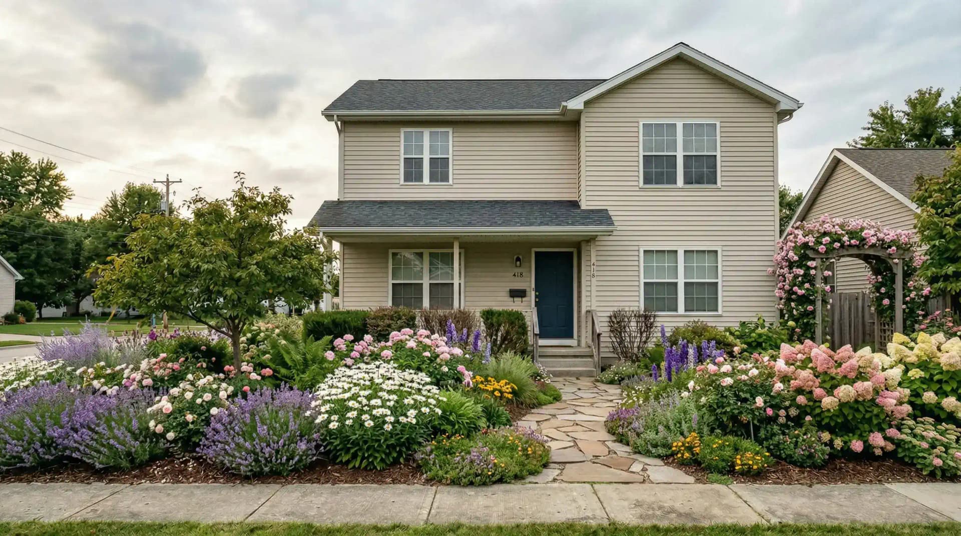 Landscaping Redesign — Cottage Garden