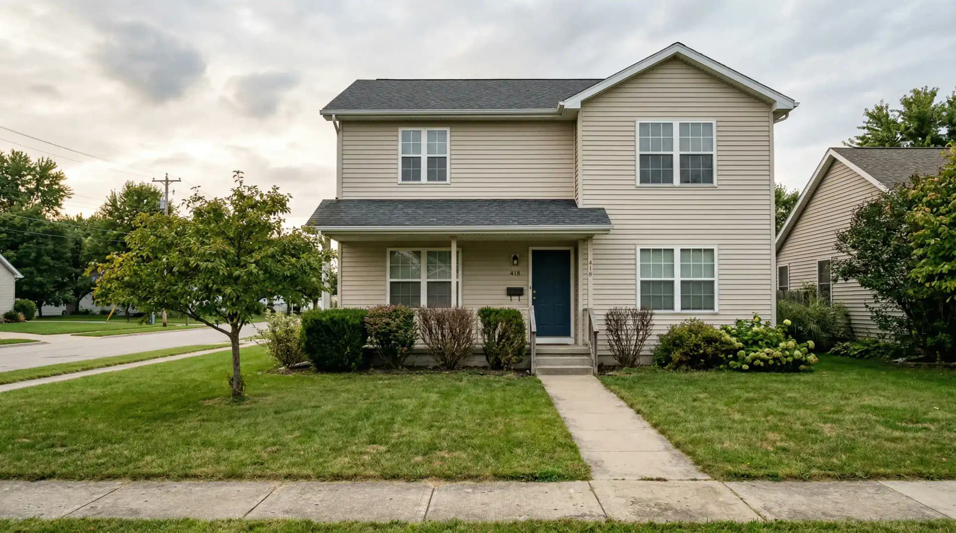 Landscaping Redesign before